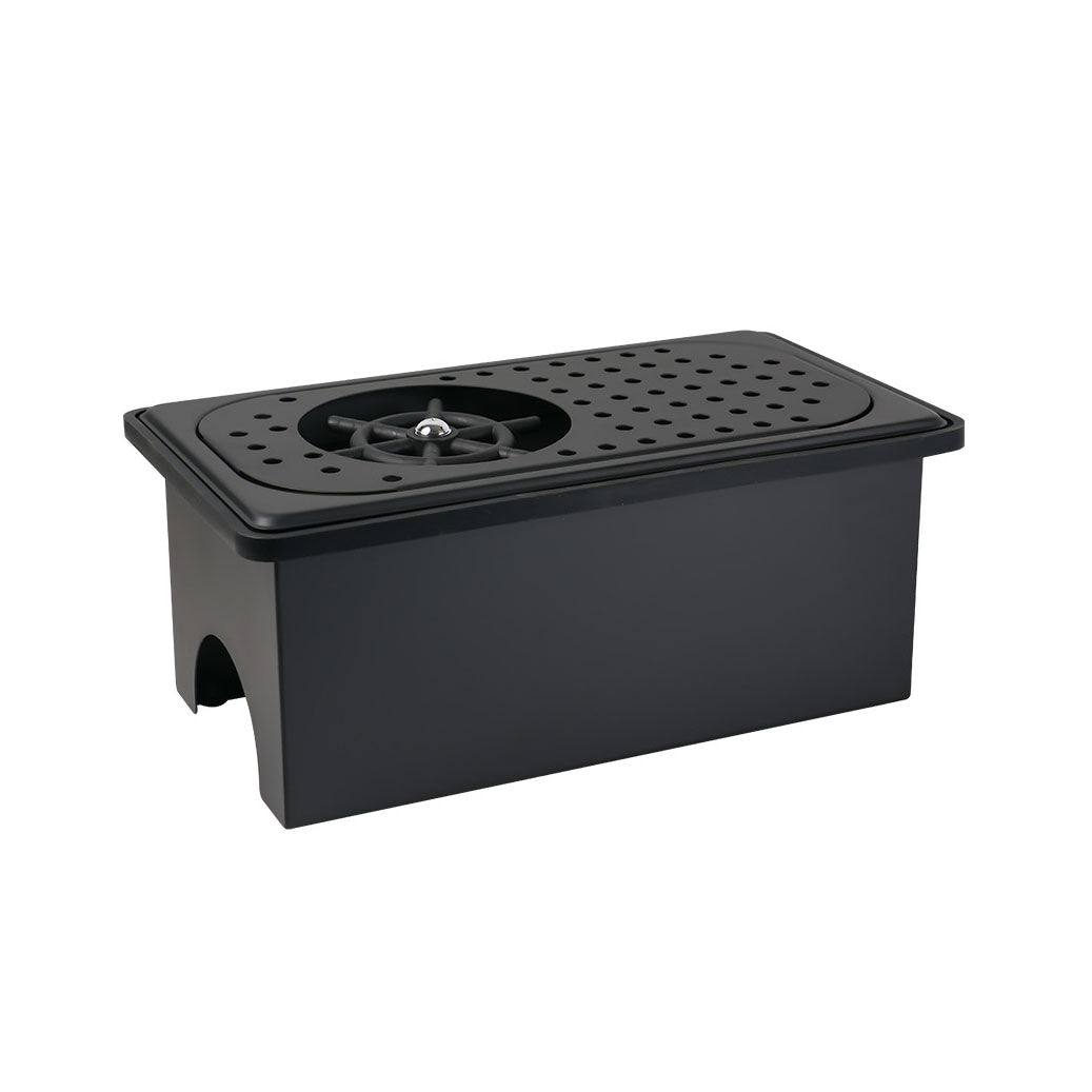 BC Milk Jug Rinser Bench Top Black